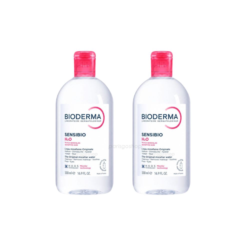 BIODERMA 舒敏高效潔膚液 500ml Sensibio H2O兩入組(新包裝)