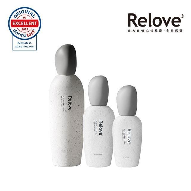 Relove 保水緊緻優惠組 ( 嫩皮水100ml x1+小玻泌50ml x1+玻色因乳30ml x1)