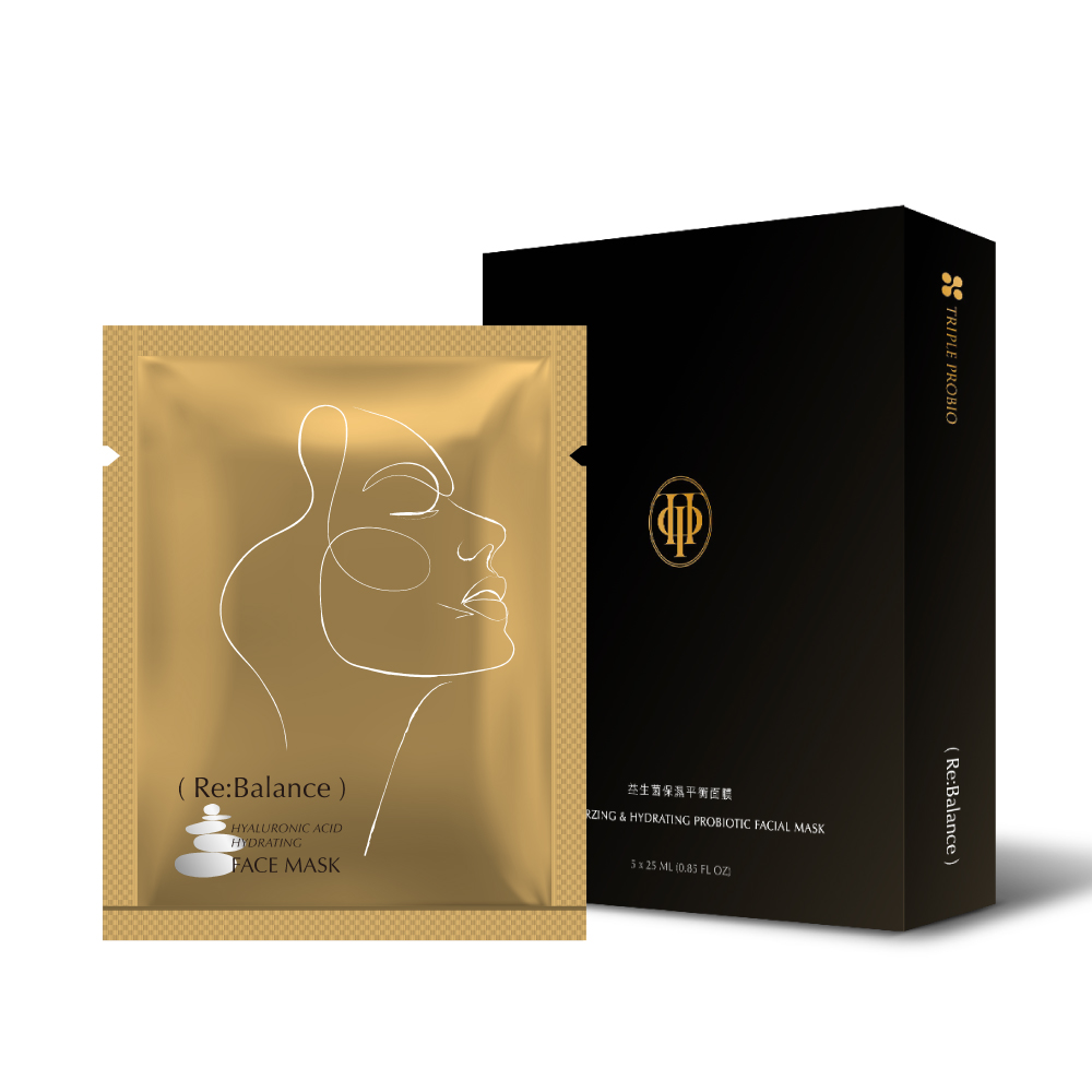 益菌革命 益生菌保濕平衡面膜(25ml/片 5片/盒)