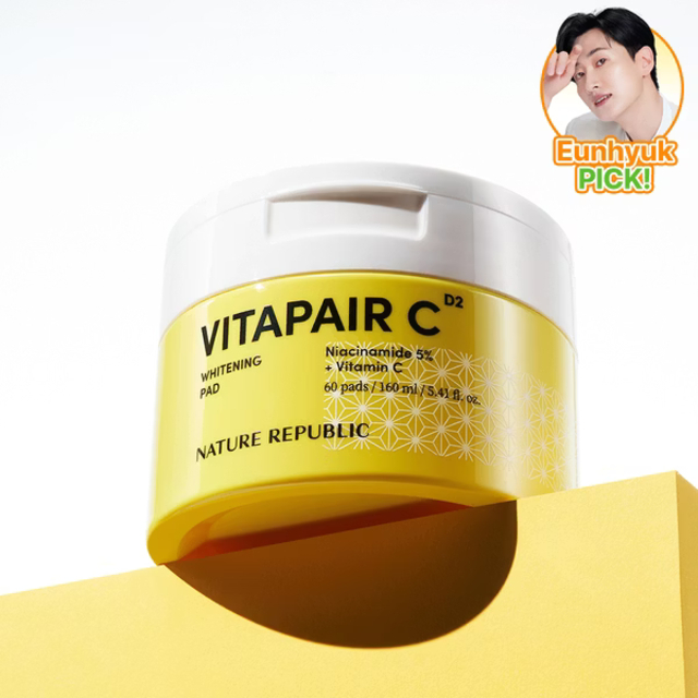 NATURE REPUBLIC 自然名家 Vitapair C 亮白補水棉片 (60片)