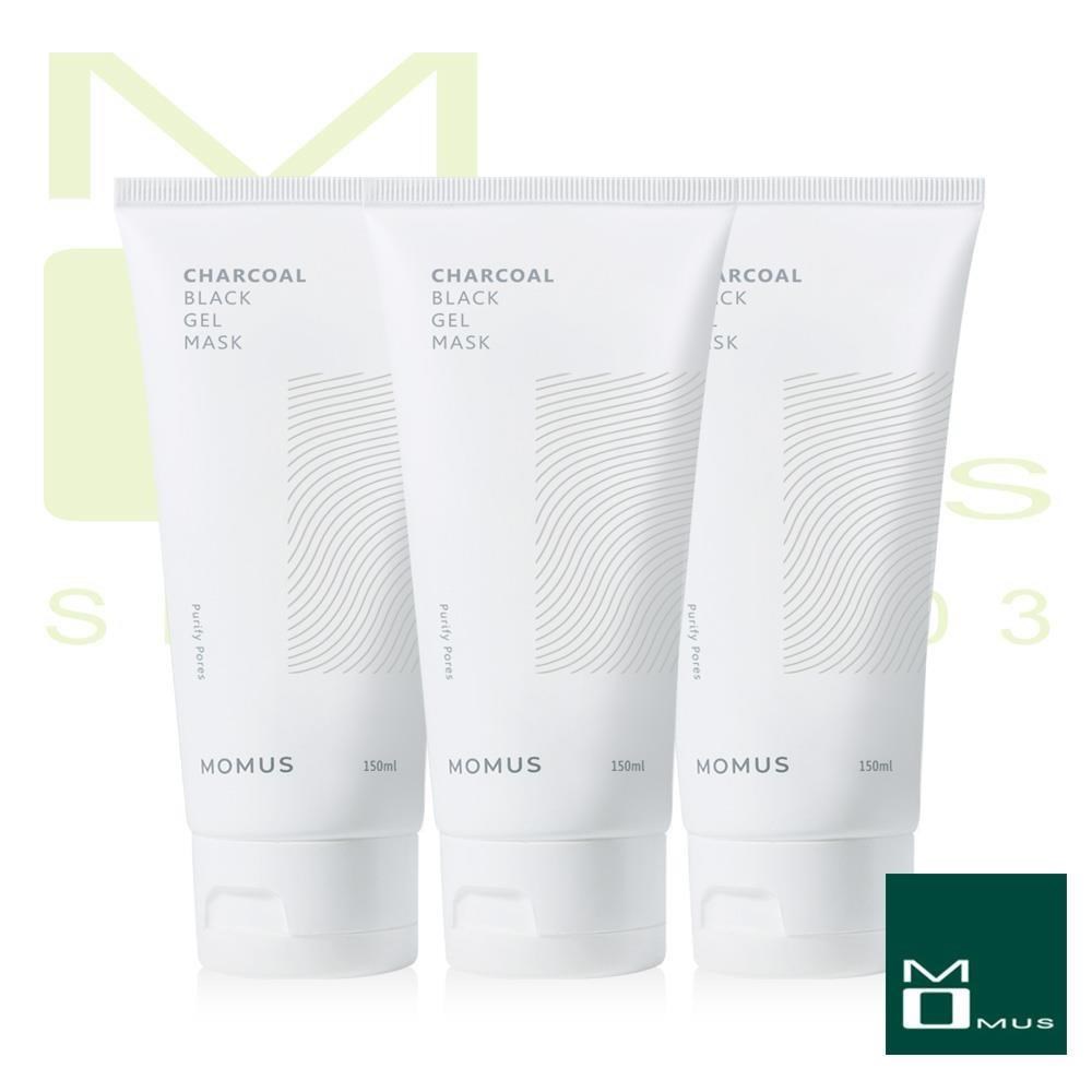 MOMUS 活性炭淨白黑凍膜 150ml ( 3入 ) (送挖棒X3)