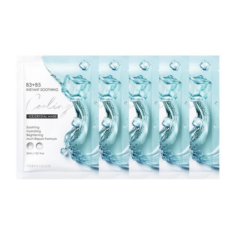 EILEEN GRACE 妍霓絲 B3+B5即刻舒緩冰晶面膜30ml 10入