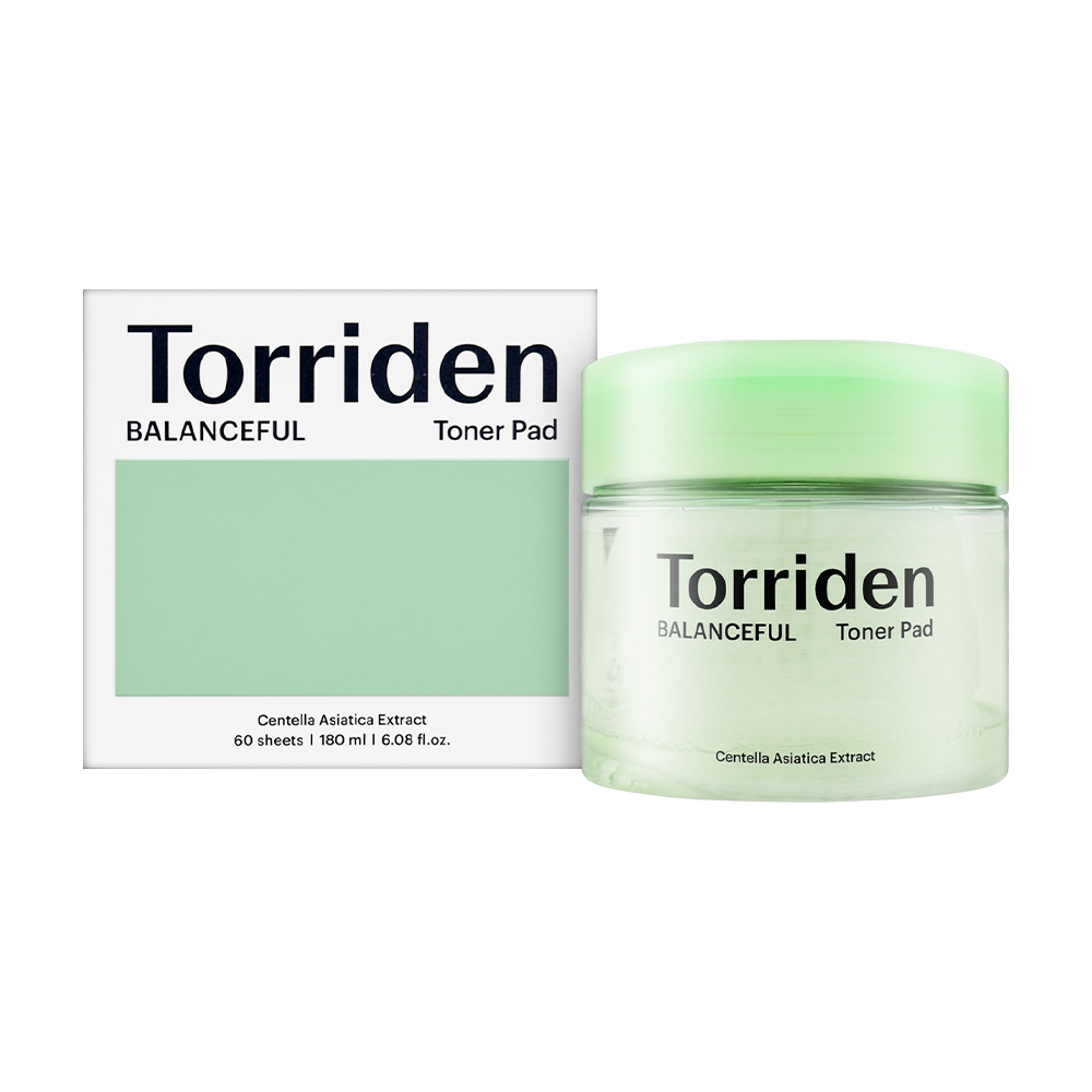 Torriden 桃瑞丹 積雪草舒緩棉片 60片