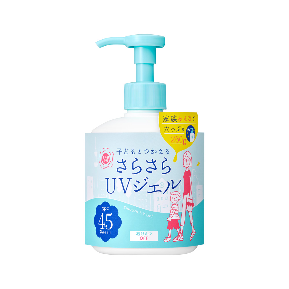 石澤研究所 紫外線予報 親子防曬清爽凝乳 260g 2025新版
