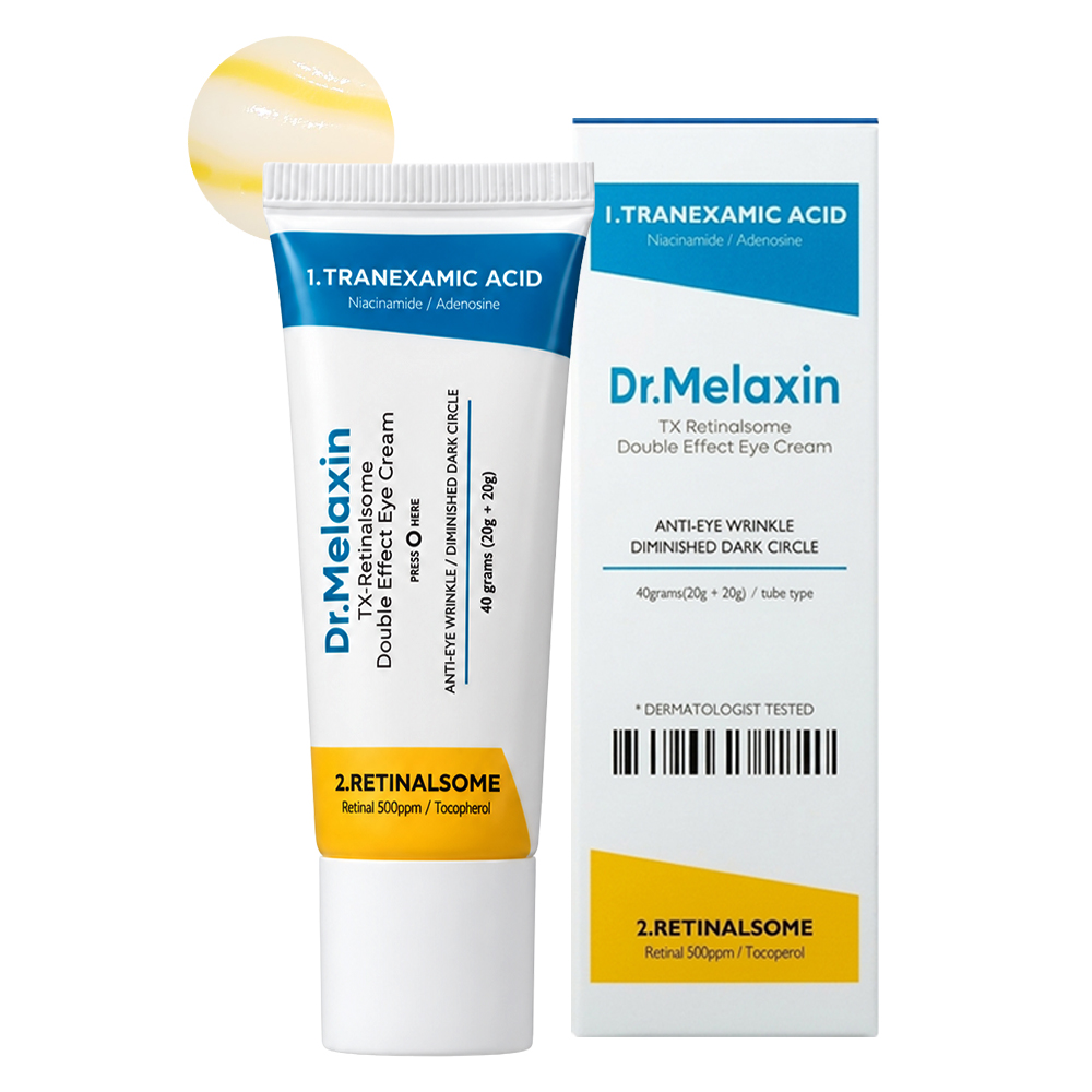 韓國Dr.MelaxinTX傳明酸視黃醇雙效眼霜40g(國際航空版)