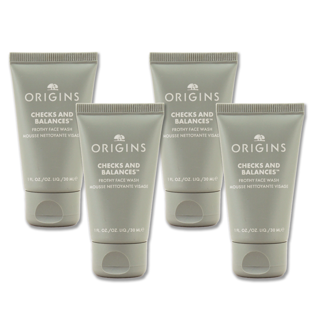 ORIGINS 品木宣言 一舉兩得潔面慕絲 30ml x 4