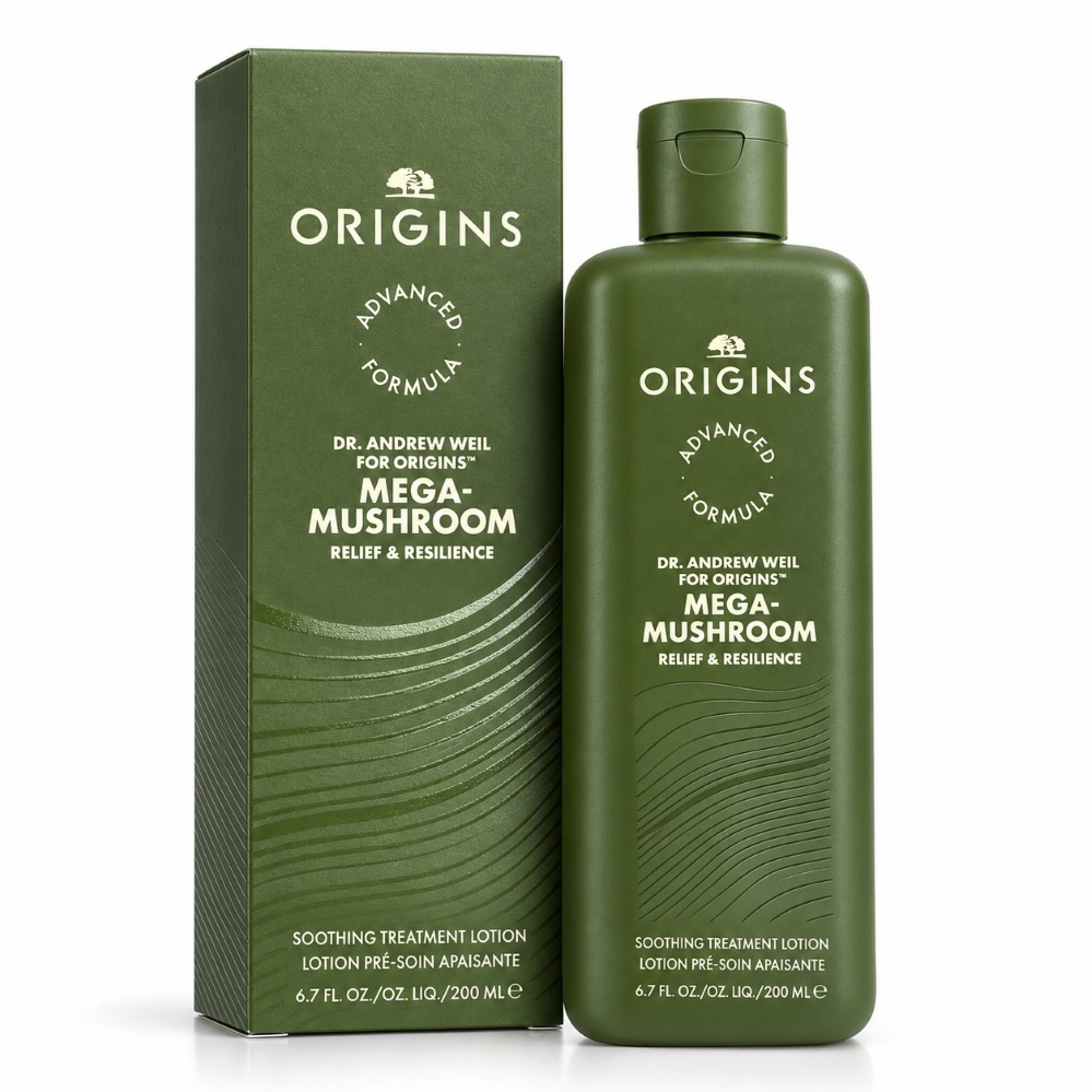 ORIGINS 品木宣言 DR.WEIL青春無敵靈芝光潤機能水200ml (靈芝水2.0)【百貨專櫃貨 】