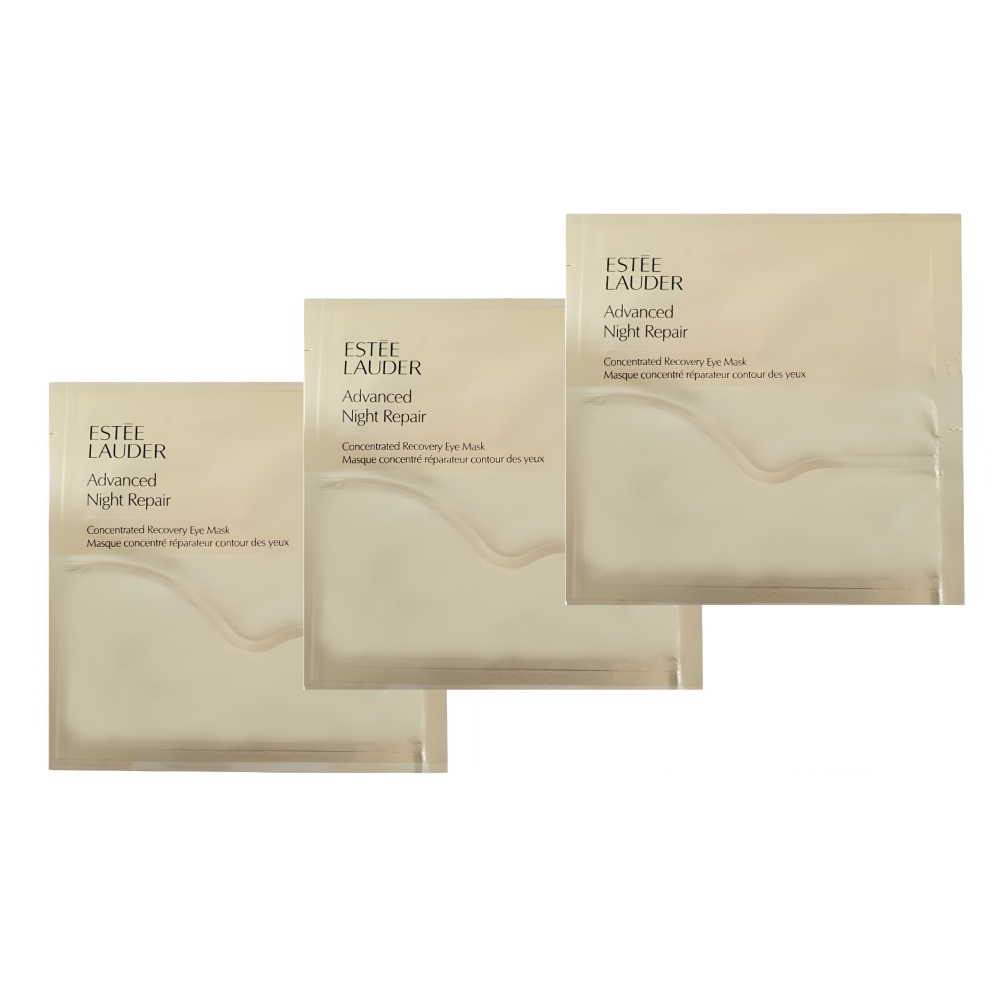 ESTEE LAUDER 雅詩蘭黛 特潤超導安瓶修護眼膜*3片組 百貨專櫃貨 眼部精華保養