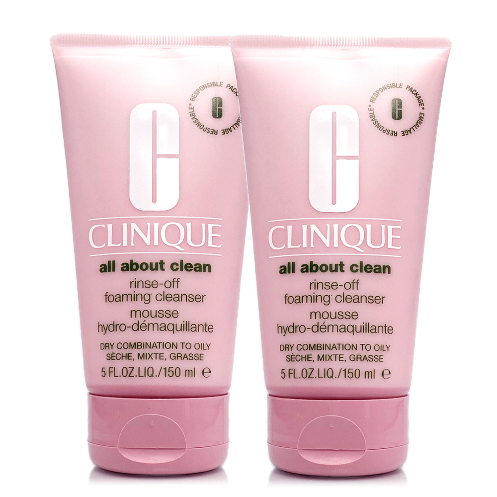 Clinique 倩碧 溫和型卸妝慕絲150ml*2 - 雙瓶組 (正統公司貨)