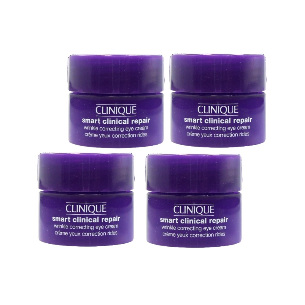 Clinique 倩碧 天才超緊無痕眼霜5ml*4入組 無盒【百貨專櫃貨】呵護眼周零死角