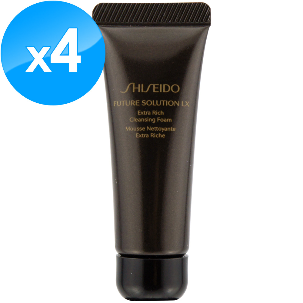 SHISEIDO 資生堂 時空琉璃LX極上御藏潔膚皂 15ml x 4