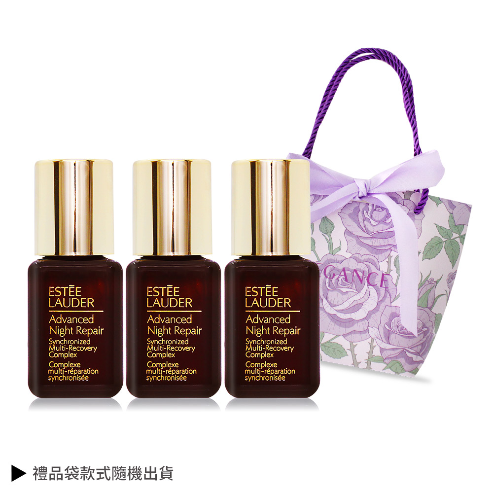 ESTEE LAUDER 雅詩蘭黛 特潤超導全方位修護露(7ml)X3-贈禮袋