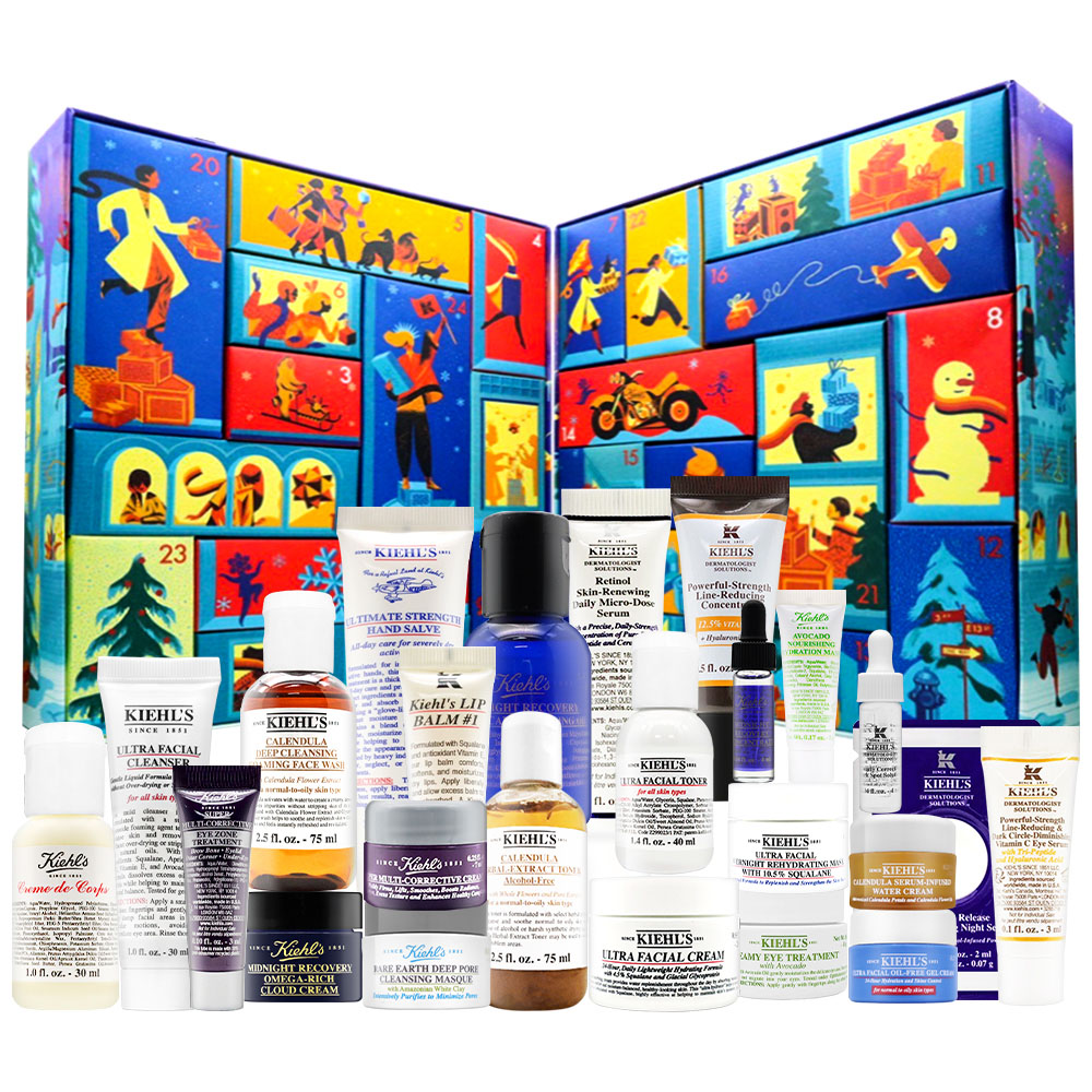 【Kiehl’s契爾氏】Advent Calendar 2023聖誕倒數月曆 PChome 24h購物