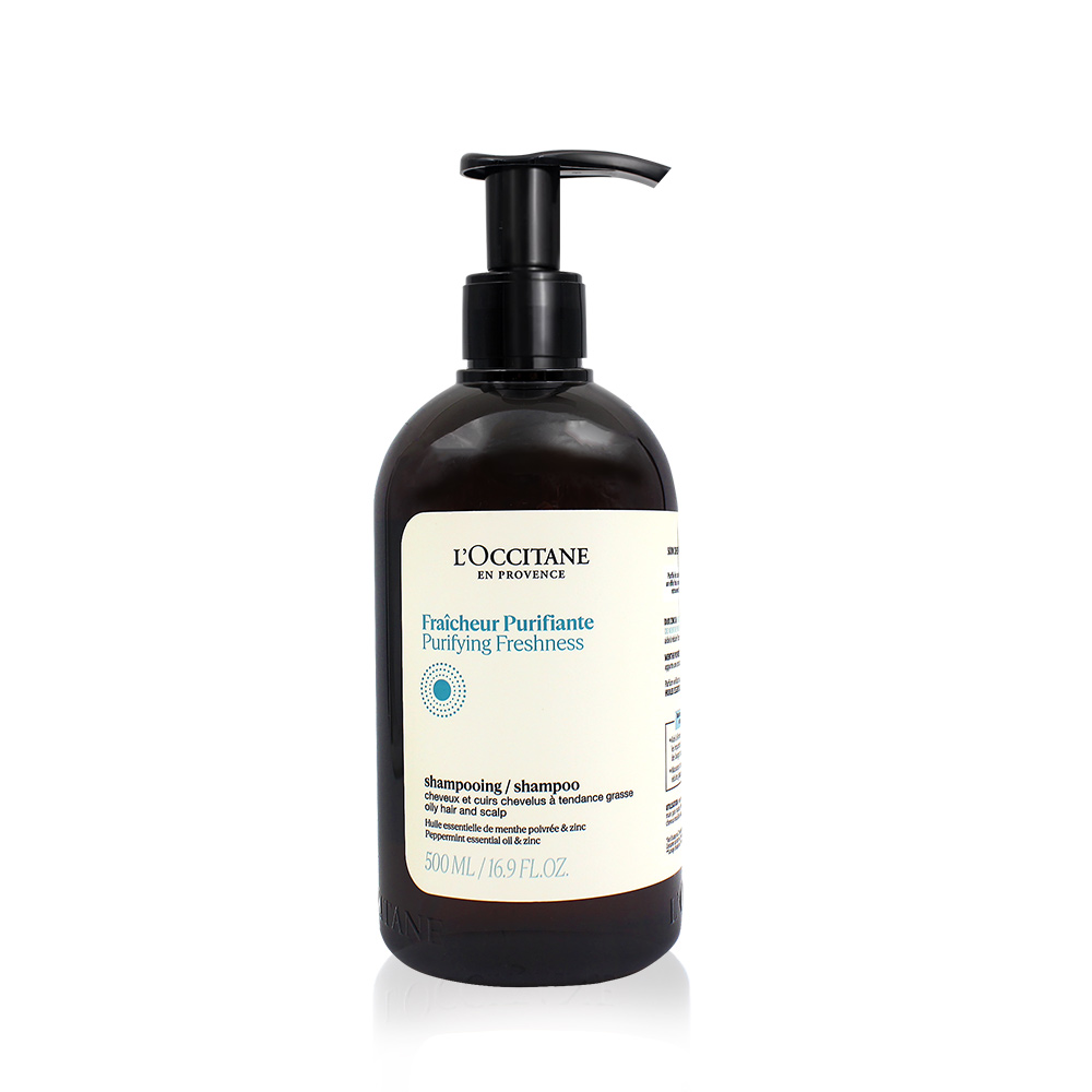L'OCCITANE 歐舒丹 LOCCITANE 草本淨涼洗髮乳500ml-公司貨