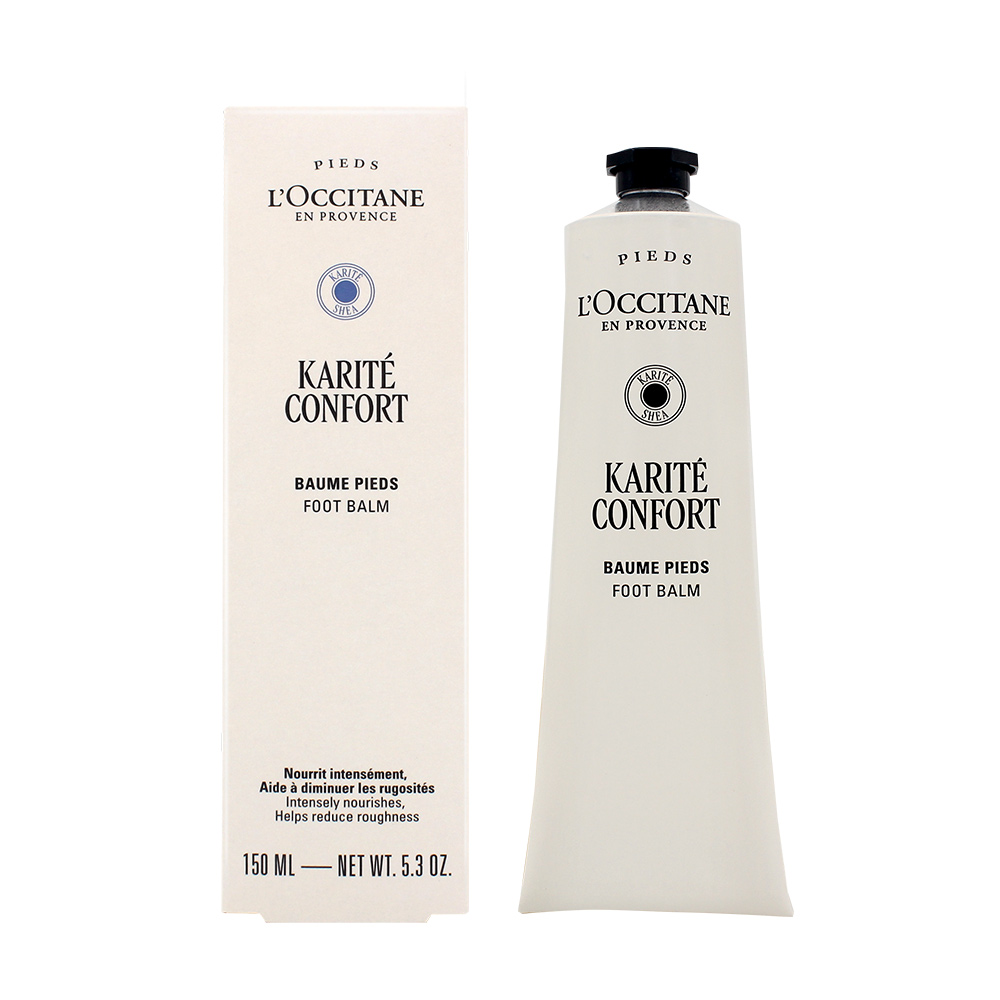 L'OCCITANE 歐舒丹 LOCCITANE 乳油木密集修護足膜霜150ml-公司貨