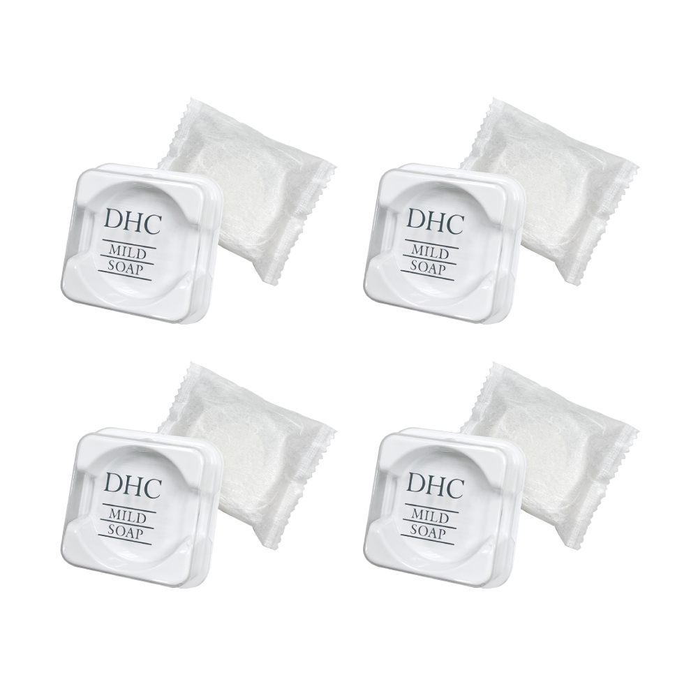 DHC 純欖潔顏滋養皂 10g 四入組