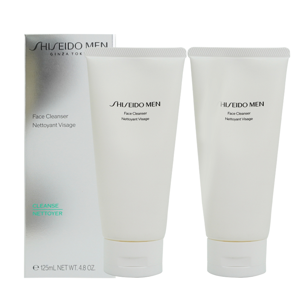 SHISEIDO 資生堂 男人極致極淨保濕潔膚乳(125ml)X2[父親節/男仕保養]