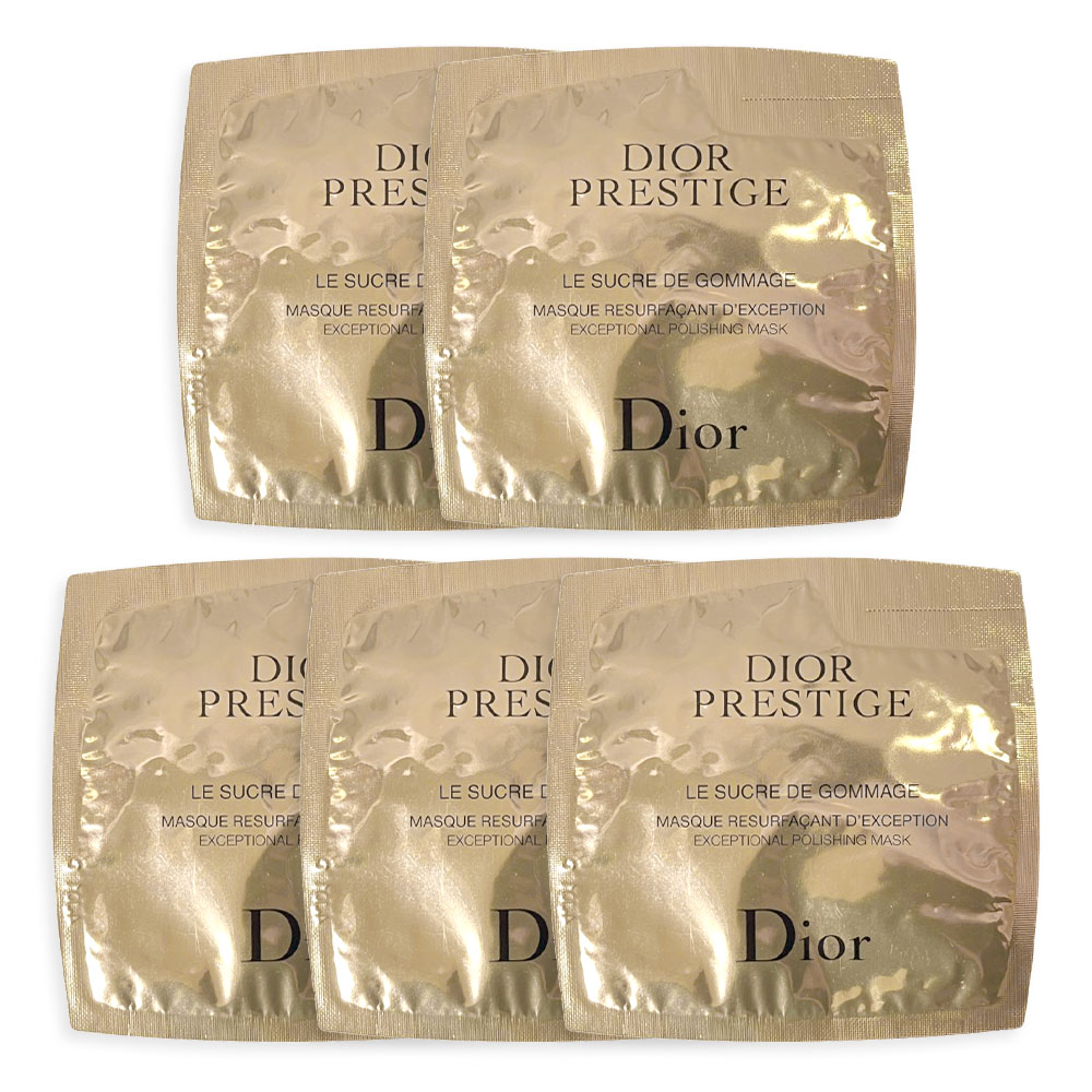 Dior 迪奧 精萃再生玫瑰去角質霜 5ml x 5入組 PP包 試用包 旅行小樣