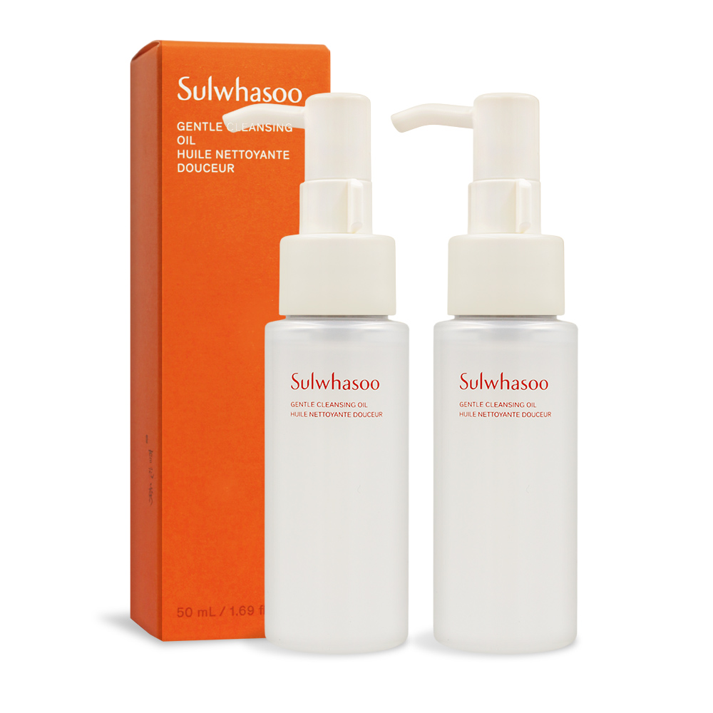 Sulwhasoo 雪花秀 淨透保濕潔顏油(50ml)X2-國際航空版