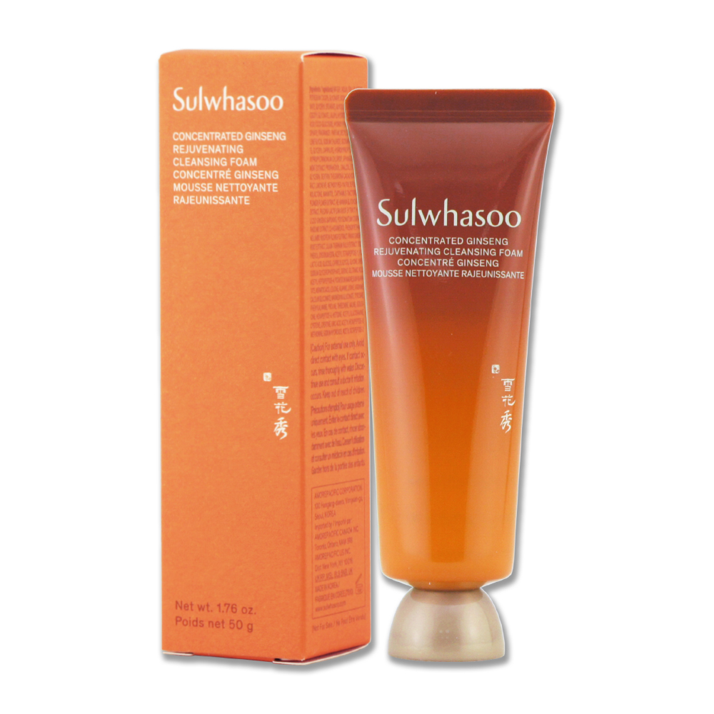 Sulwhasoo 雪花秀淨透保濕潔顏泡沫50ML - PChome 24h購物