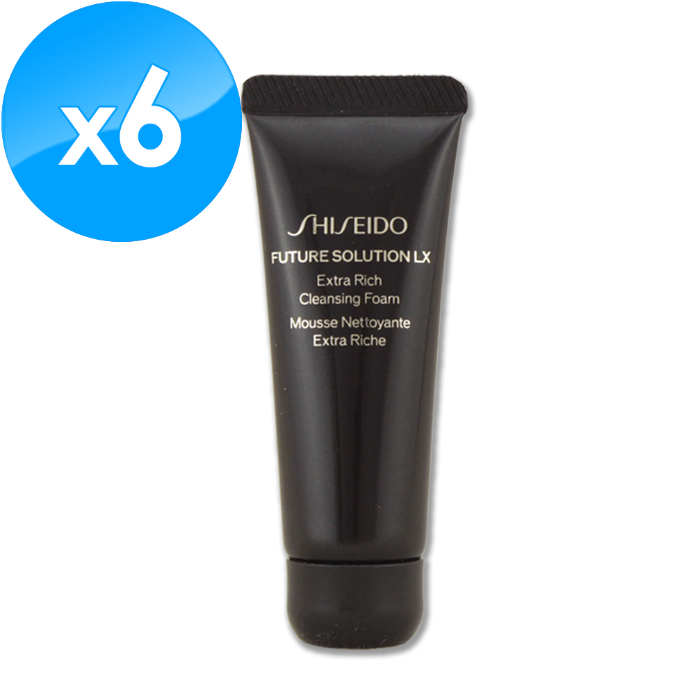 SHISEIDO 資生堂 時空琉璃LX極上御藏潔膚皂 15ML x 6