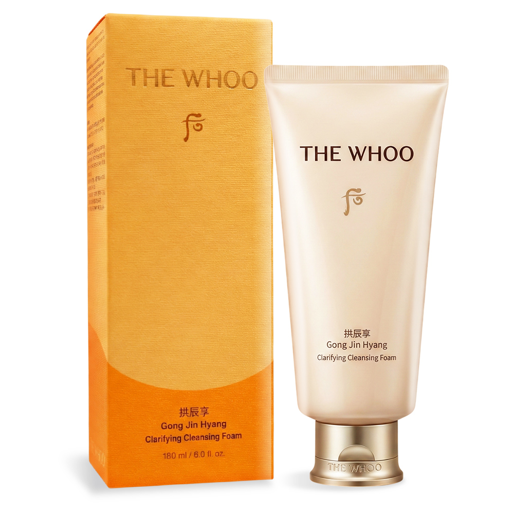 Whoo 后 拱辰享陰陽調和洗顏乳(180ml)-新版-國際航空版