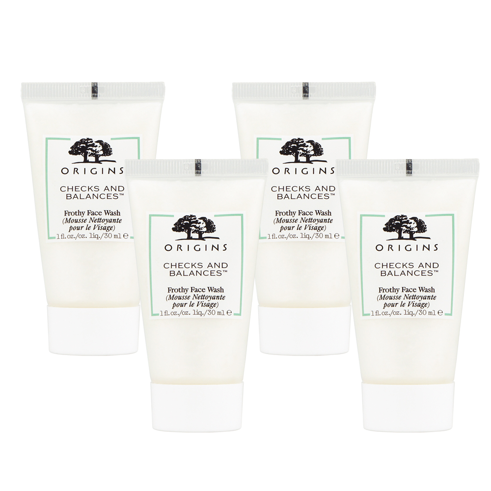ORIGINS 品木宣言 一舉兩得潔面慕絲 30ML x 4
