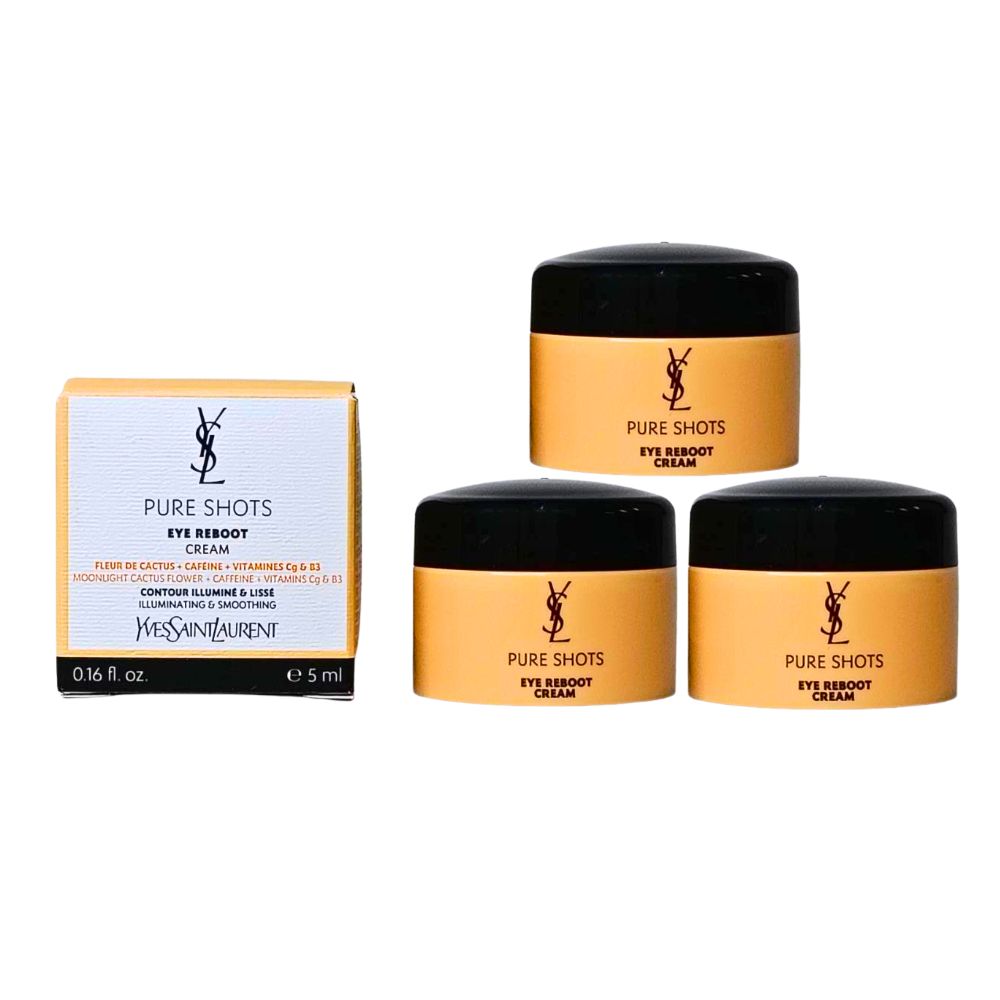 YSL 聖羅蘭 極效活萃撫紋發光眼霜 5ml 旅行小樣 X3入組