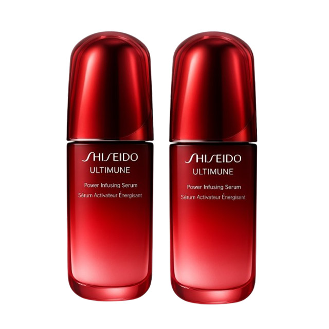 SHISEIDO 資生堂 紅妍山茶花修護精華 75ml x2入組★小紅瓶/禮物/送禮推薦 (國際航空版)