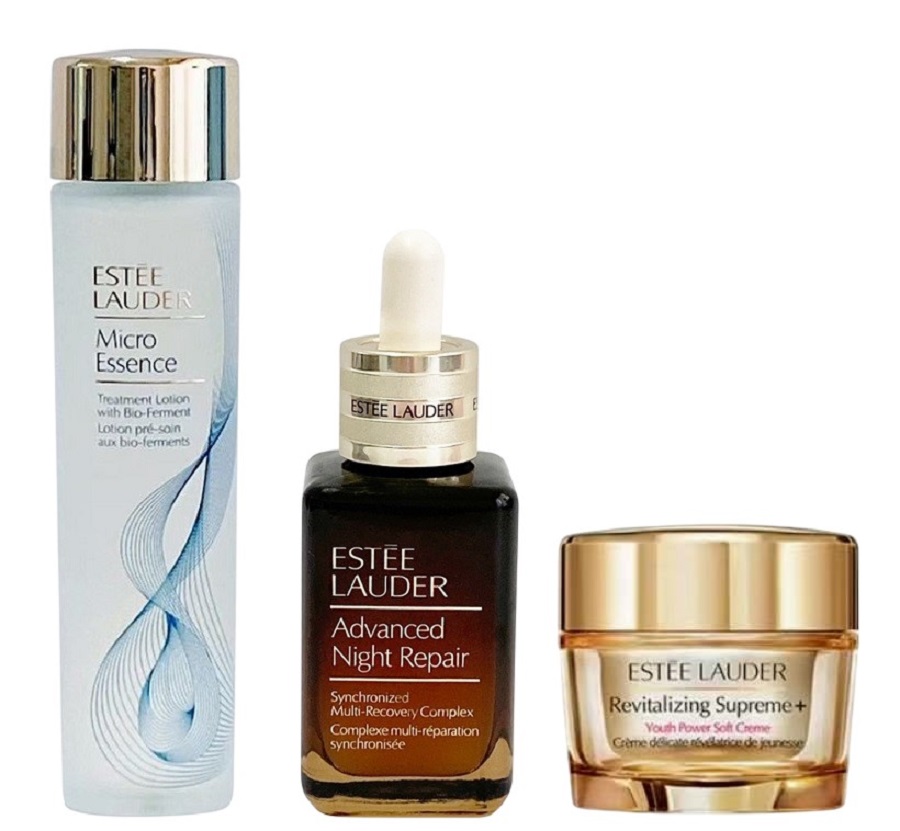 ESTEE LAUDER 雅詩蘭黛 年輕黃金三角禮盒(附提袋)★禮物/送禮推薦 (國際航空版)