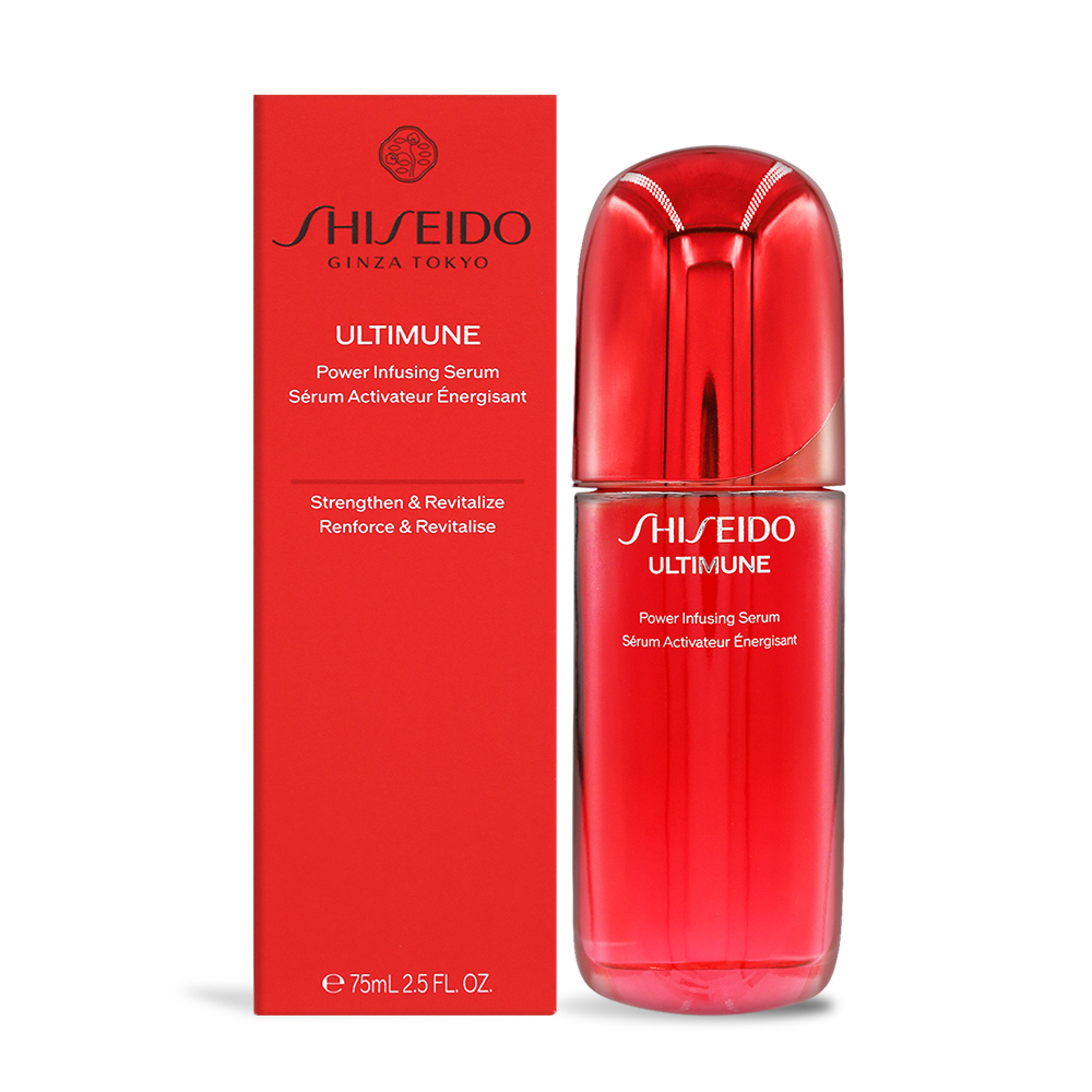 SHISEIDO 資生堂 紅妍山茶花修護精華(75ml)-國際航空版