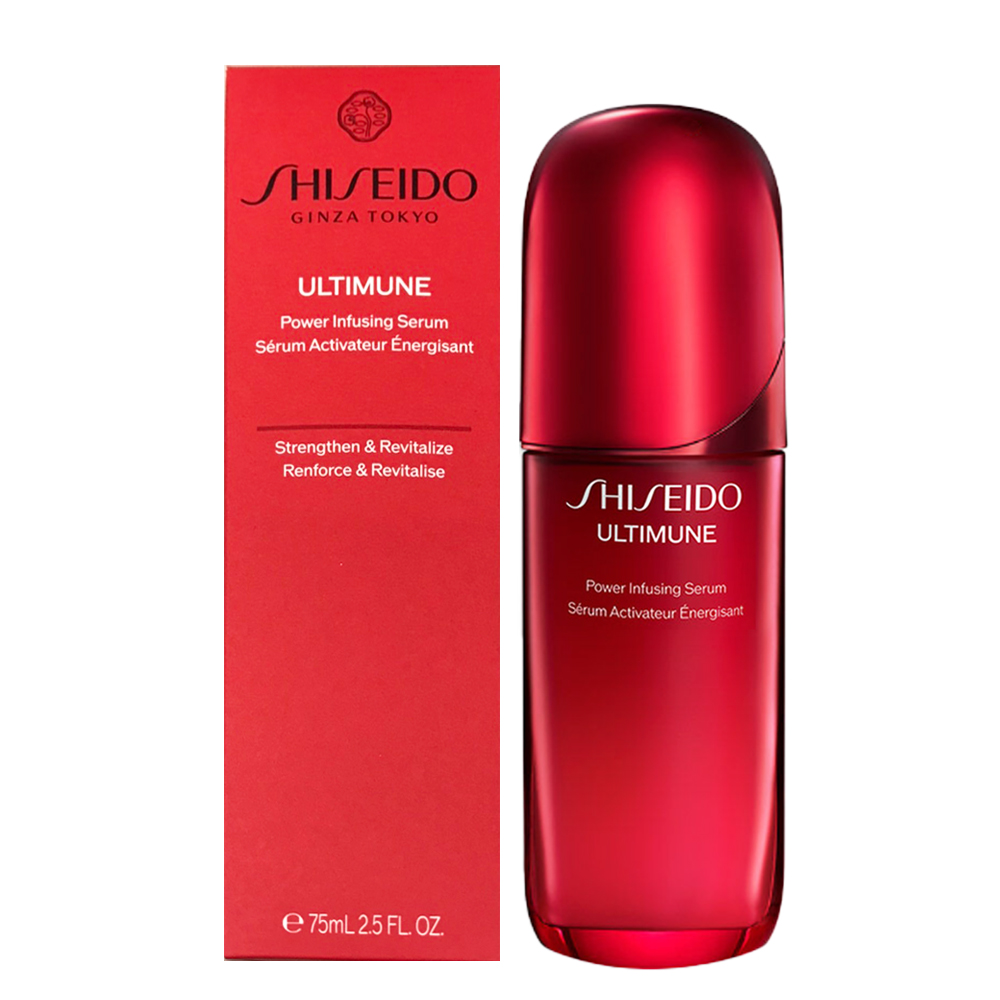 SHISEIDO 資生堂 紅妍山茶花修護精華 75ml (盒損品 國際航空版)