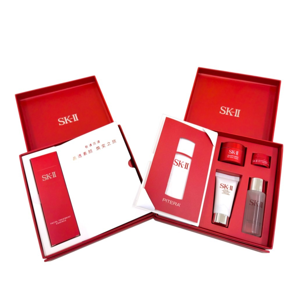 SK-II 全明星晶透隨行組 (青春露75ml+亮采化妝水30ml+潔面乳20g+活膚霜15g+眼霜2.5g)★送禮推薦(國際航空版)