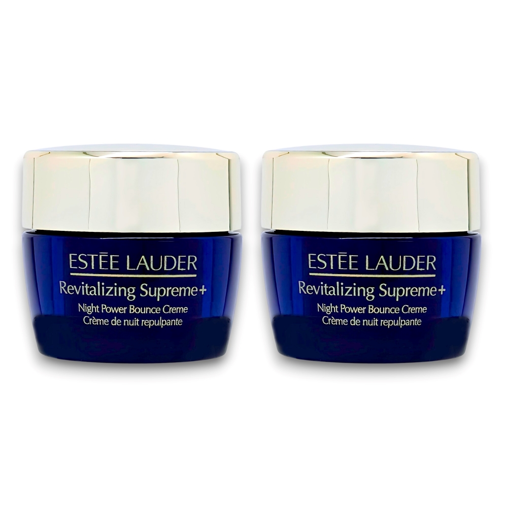 ESTEE LAUDER 雅詩蘭黛 年輕無敵一夜修護膠原霜30ML(15ml*2入) 大容量體驗瓶 超值組