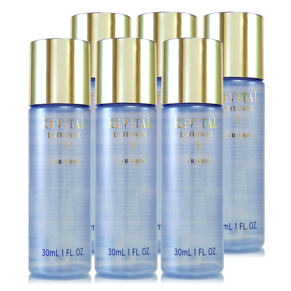 SHISEIDO 資生堂 莉薇特麗全效化妝水EX 30ml*6 -任選一款 (正統公司貨)