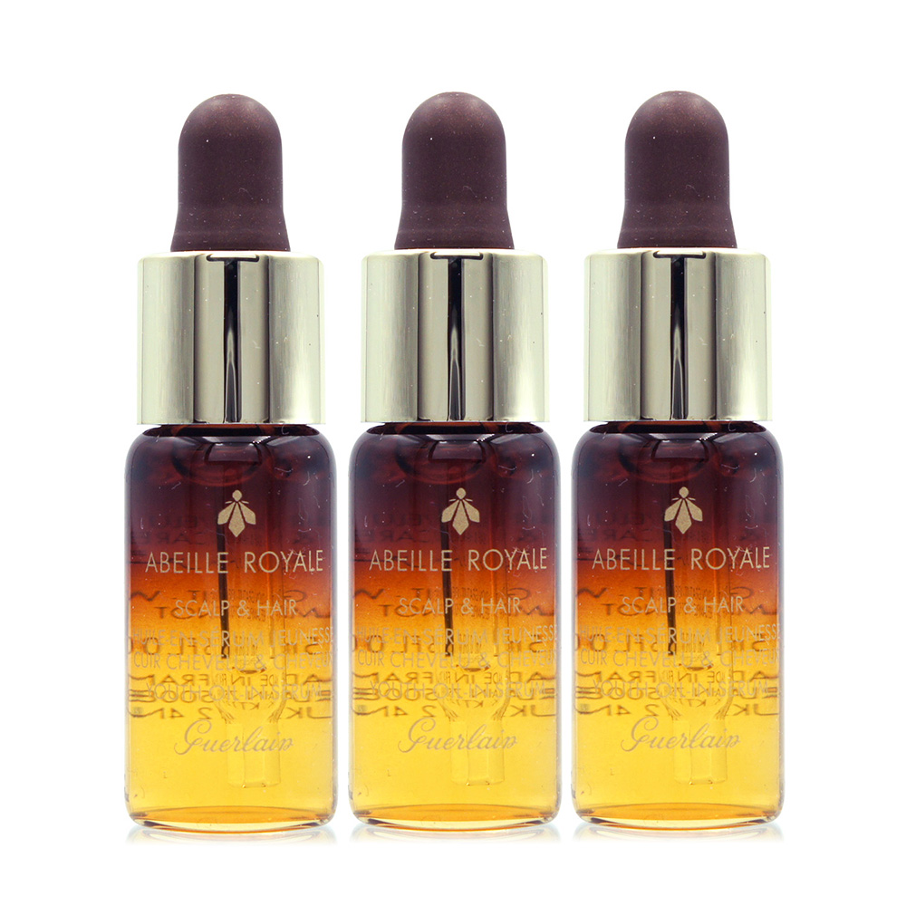 Guerlain 嬌蘭 皇家蜂王乳頭皮修護精華5ml*3