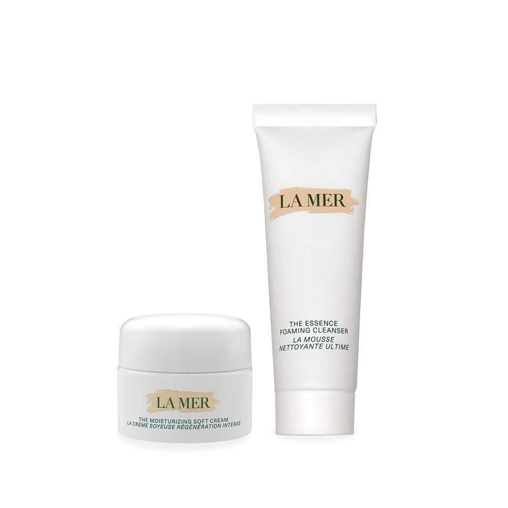 LA MER 海洋拉娜 輕盈入門組 (舒芙乳霜7ml+潔顏乳霜30ml)