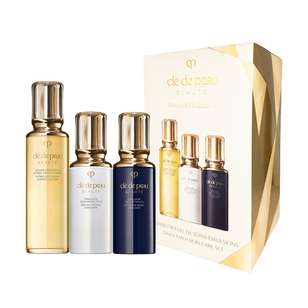cle de peau 肌膚之鑰 基礎保養三品組 (盒損商品 國際航空版)