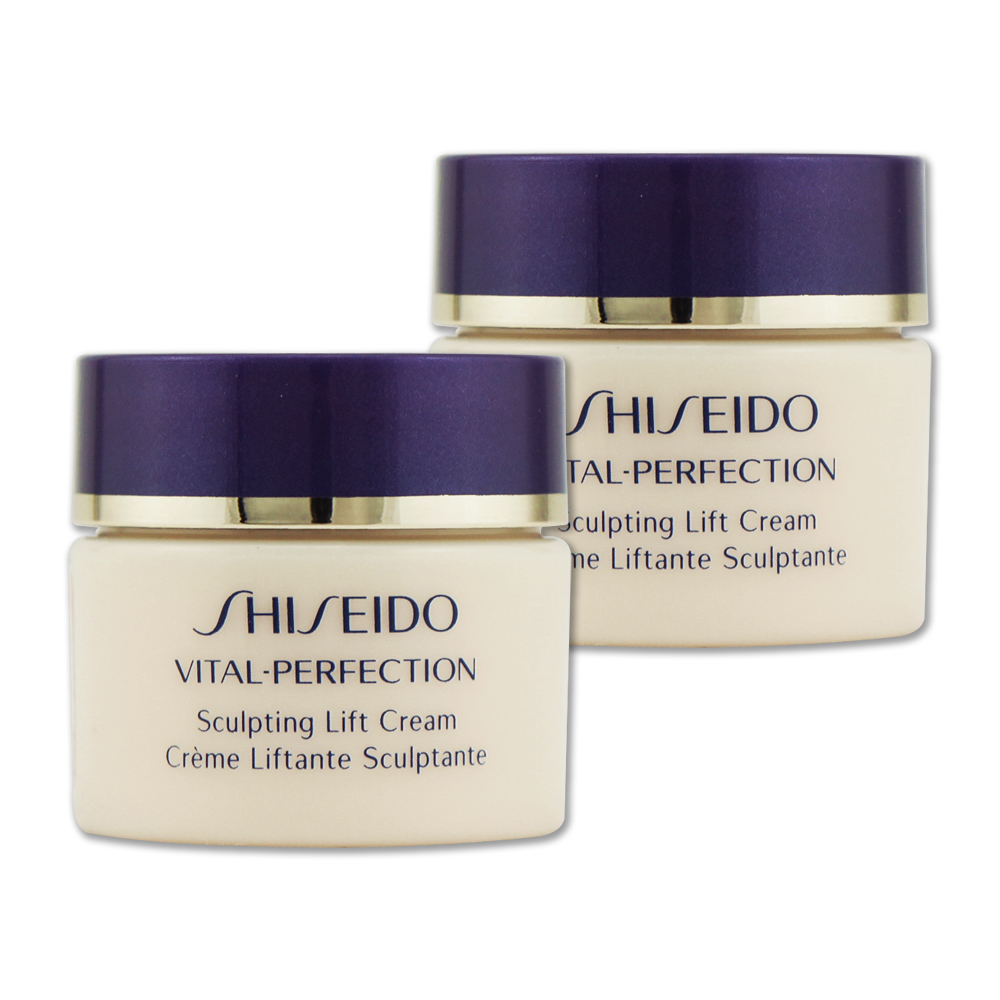 SHISEIDO 資生堂 全效抗痕緊顏白金霜 10ml x 2