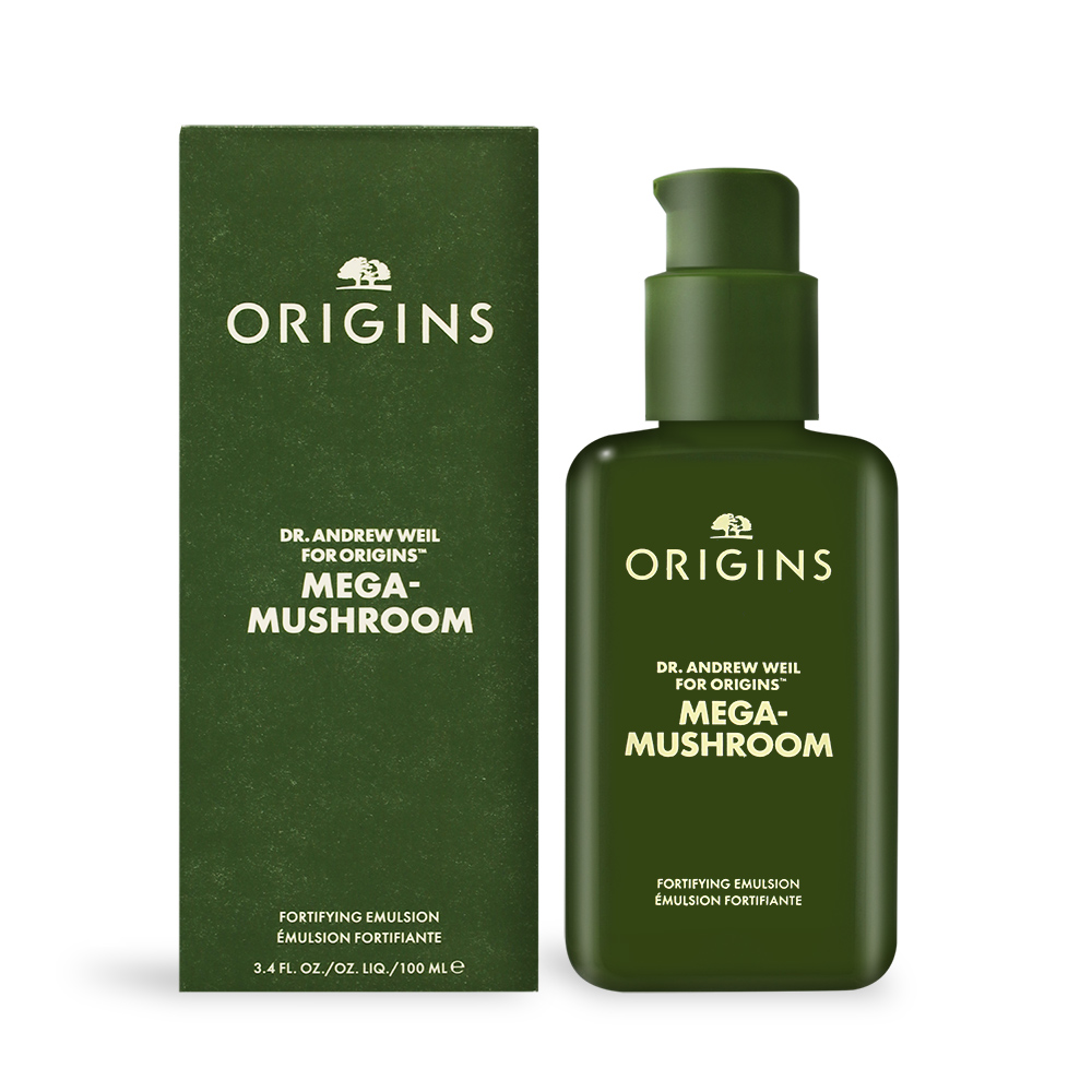 ORIGINS 品木宣言 Dr. WEIL青春無敵靈芝光潤機能乳液100ml★靈芝乳液2.0/乳液/禮物/送禮推薦(國際航空版)
