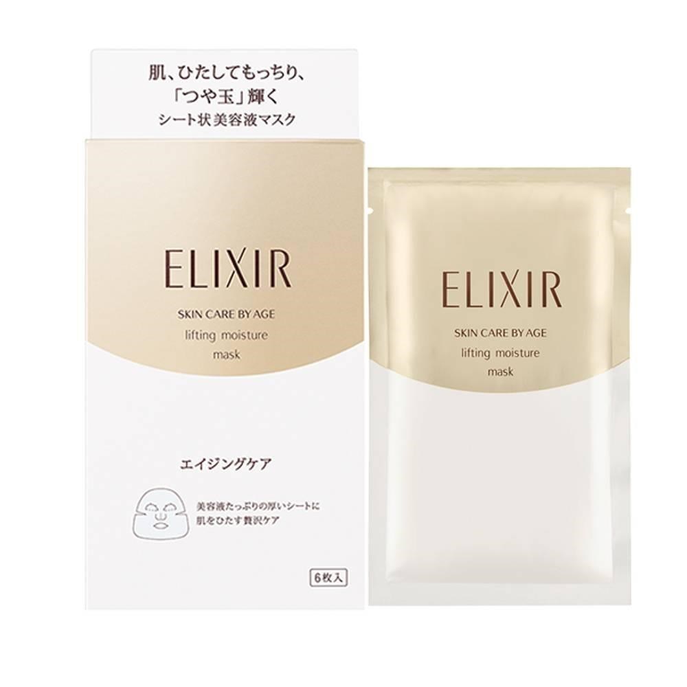 SHISEIDO 資生堂 怡麗絲爾 彈潤保濕面膜w 6入/盒