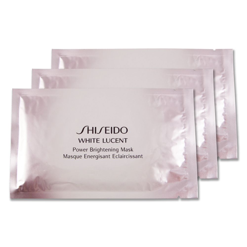 SHISEIDO 資生堂 美透白淨電力面膜 27ML x 3片