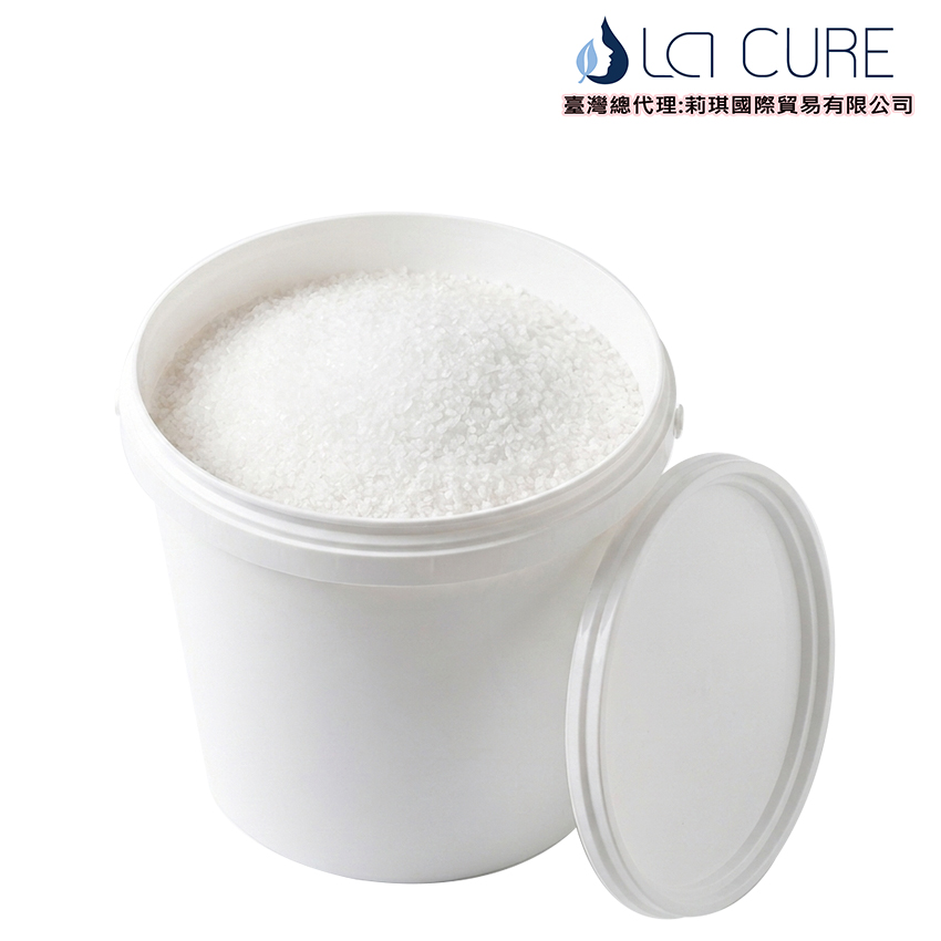 La Cure 藍琪兒 死海礦物沐浴鹽(白)-5Kg《小顆粒罐裝》Natural Dead Sea Bath Salt