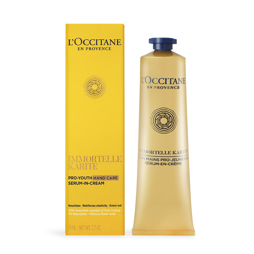 LOCCITANE  乳油木蠟菊賦活護手霜(75ml)-百貨公司貨