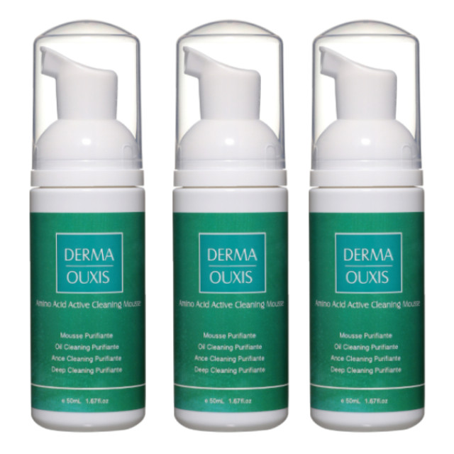 Derma Ouxis 歐希施 胺基酸調理淨顏慕斯 50ml (3瓶組)