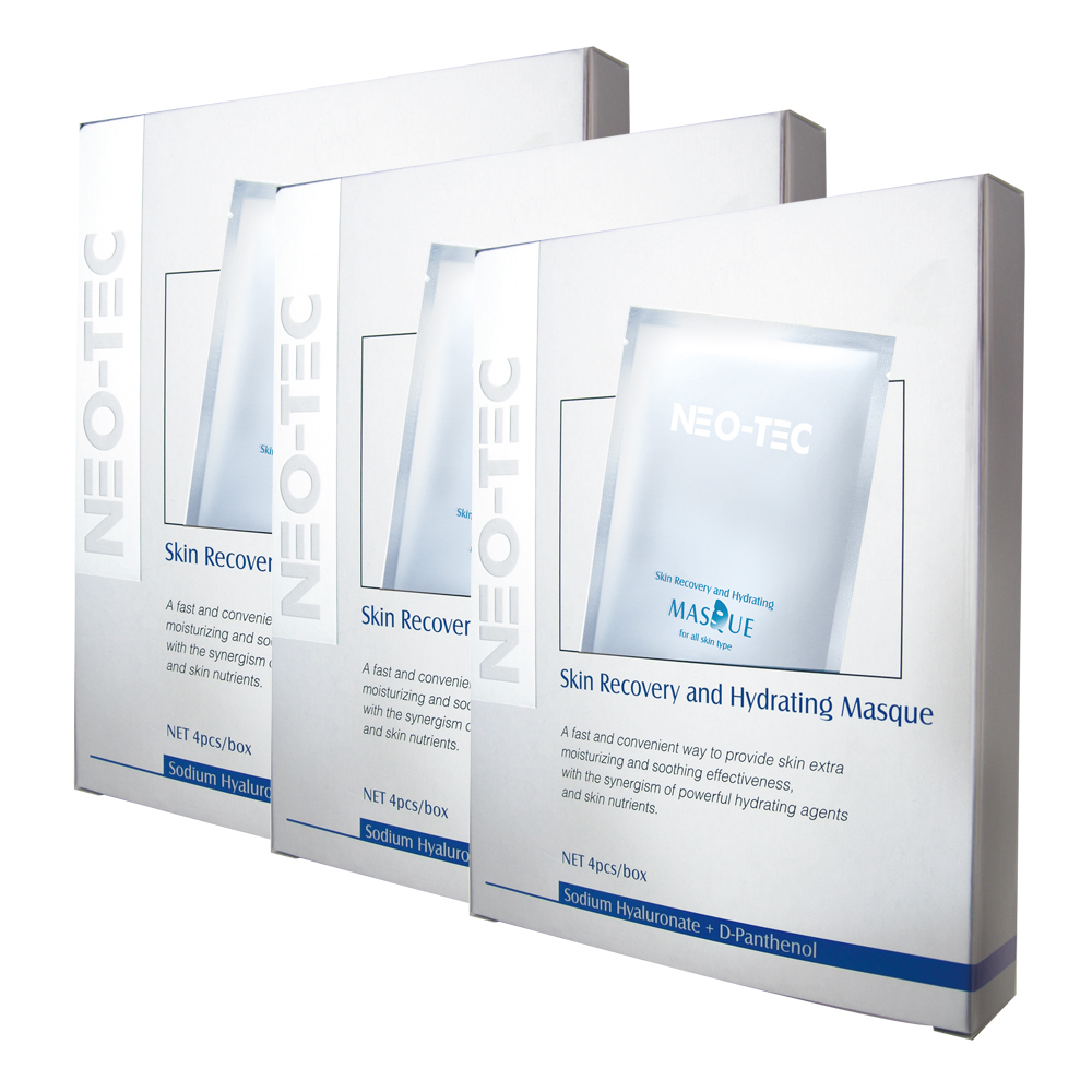 NEO-TEC 【買2盒送1盒】 高效水嫩修護面膜4pcs/盒