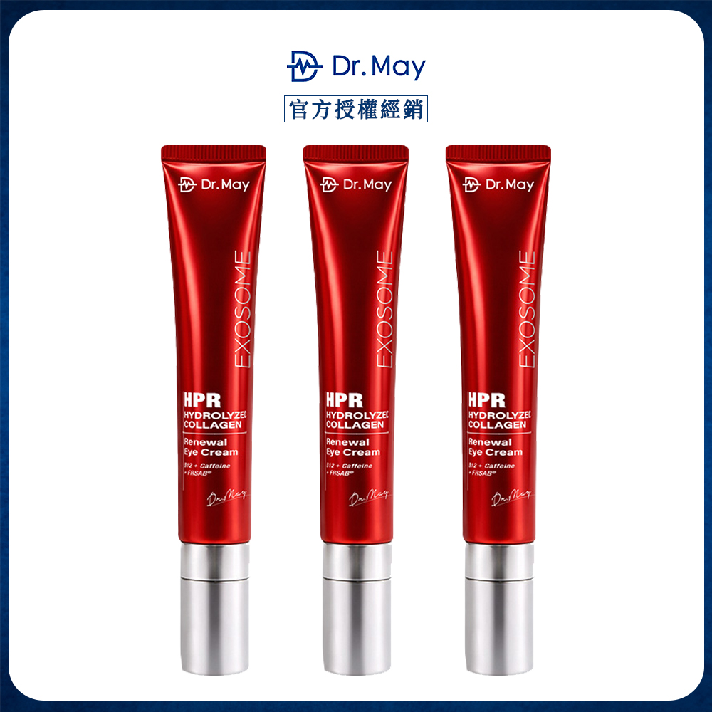 Dr.May 美博士 B12紅膠原新生撫紋眼霜 (20ml) x3