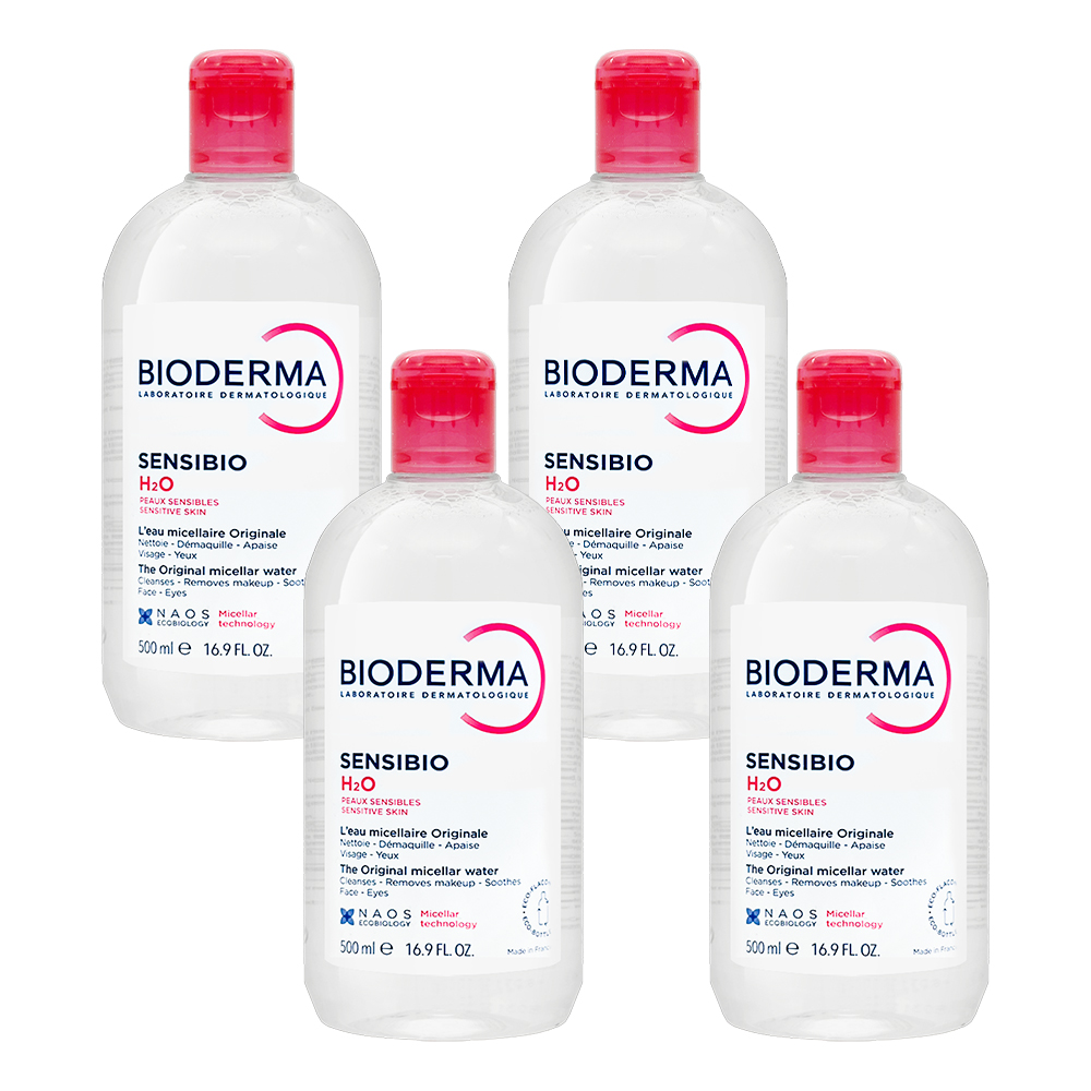BIODERMA 舒敏高效潔膚液 500ml 四入組