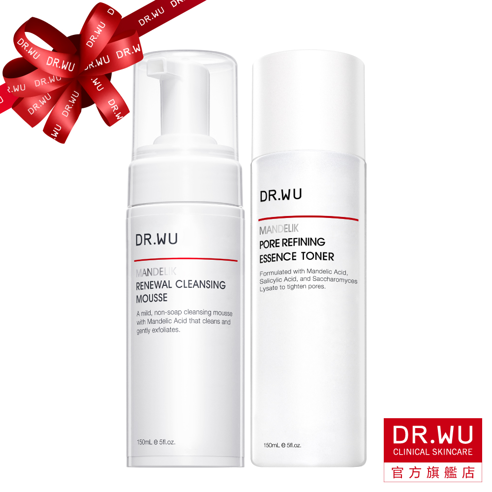 DR.WU 達爾膚 杏仁酸毛孔緊緻化妝水150ML(2入組)-共2入(其他規格)