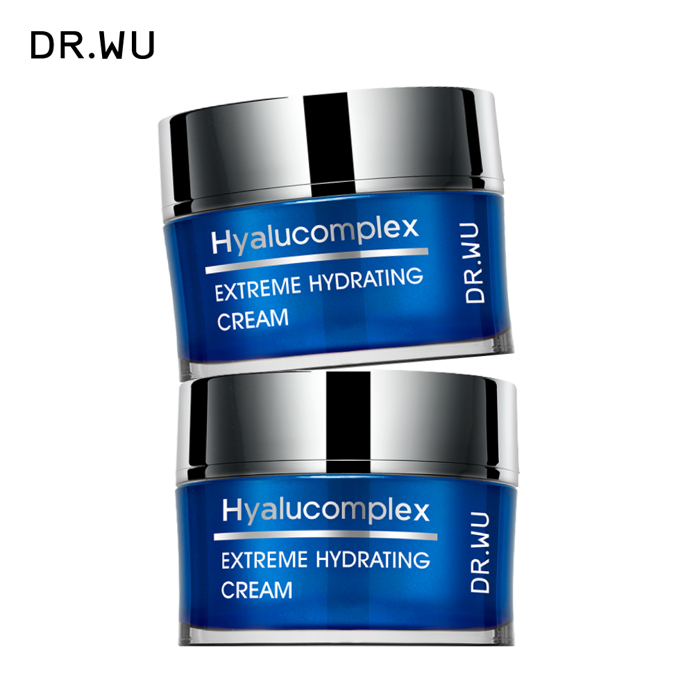 DR.WU 達爾膚 玻尿酸保濕精華霜50ML(2入組)-共2入